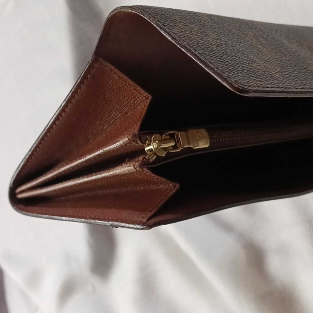 Louis Vuitton Sarah Long Vtg.Brown Monogram Wallet - Picture 3 of 7